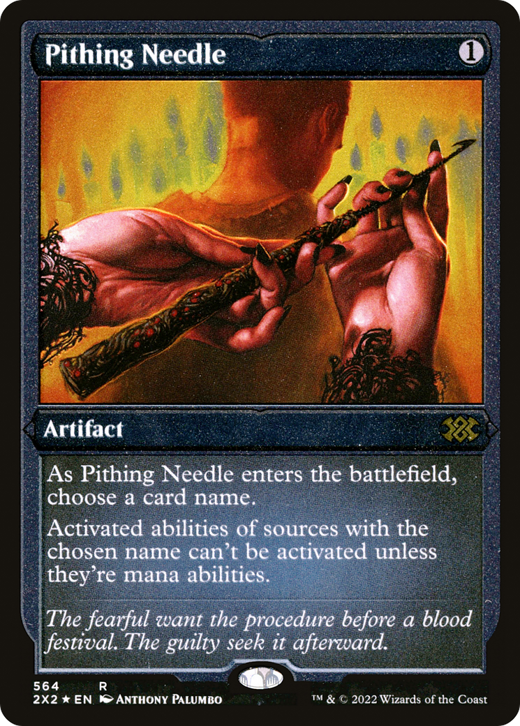 Magic: The Gathering - Pithing Needle Foil - Double Masters 2022