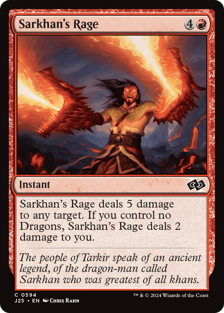 Magic: The Gathering - Sarkhan's Rage - Foundations Jumpstart