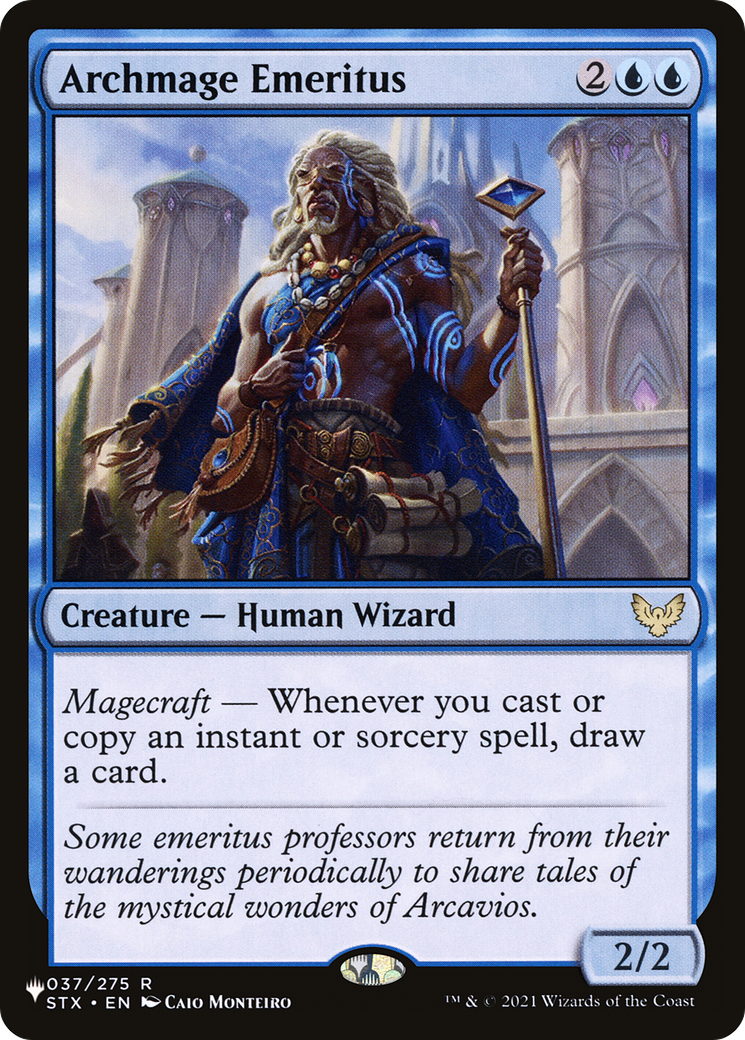 Magic: The Gathering - Archmage Emeritus - The List