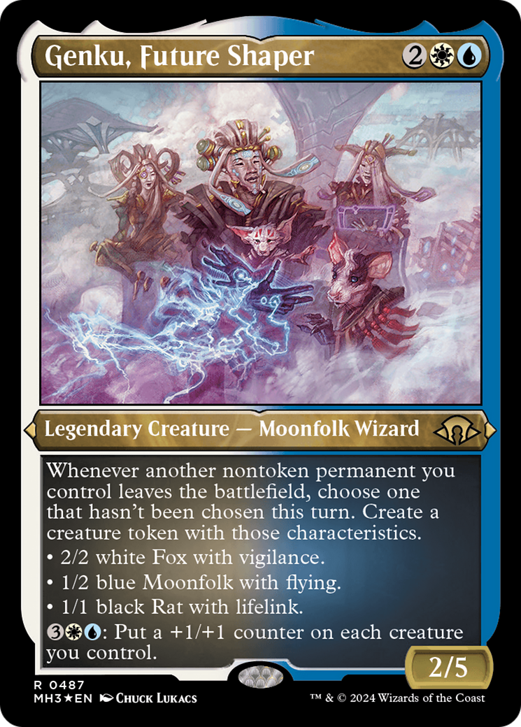 Magic: The Gathering - Genku, Future Shaper Foil - Modern Horizons 3