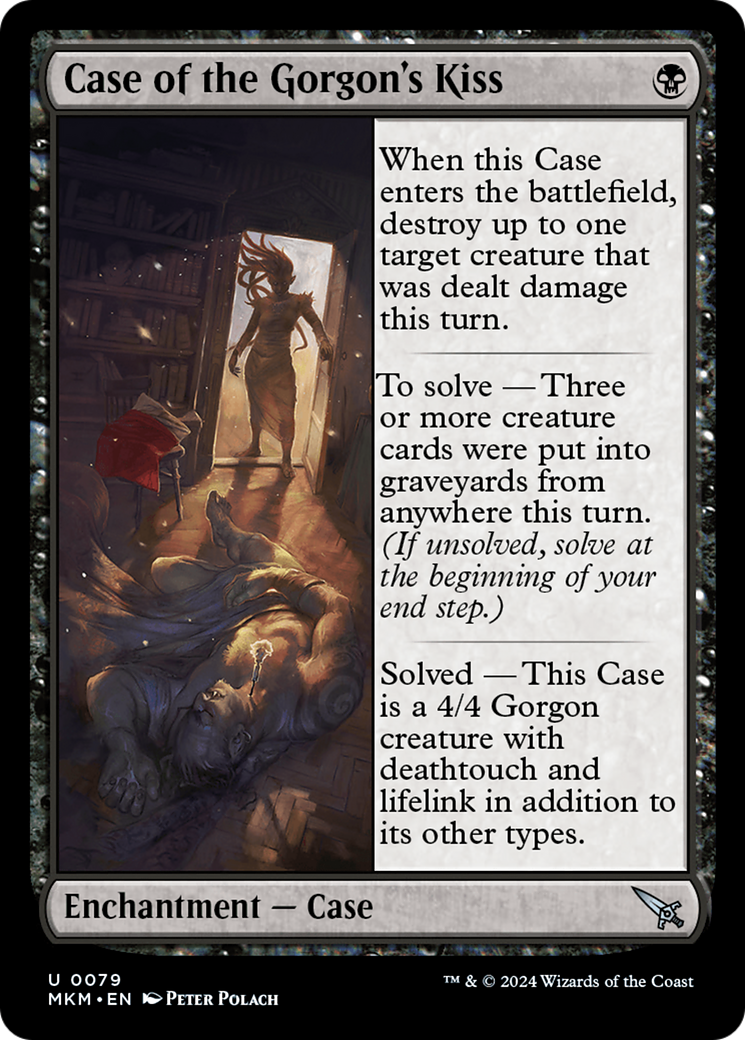 Magic: The Gathering - Case of the Gorgon's Kiss - Murders at Karlov Manor