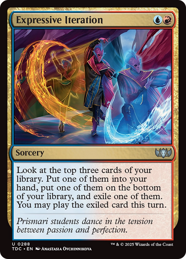 Magic: The Gathering - Expressive Iteration - Tarkir: Dragonstorm Commander