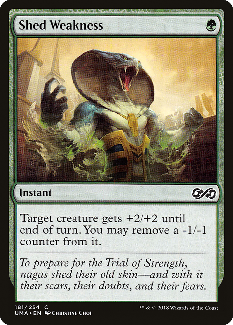 Magic: The Gathering - Shed Weakness Foil - Ultimate Masters