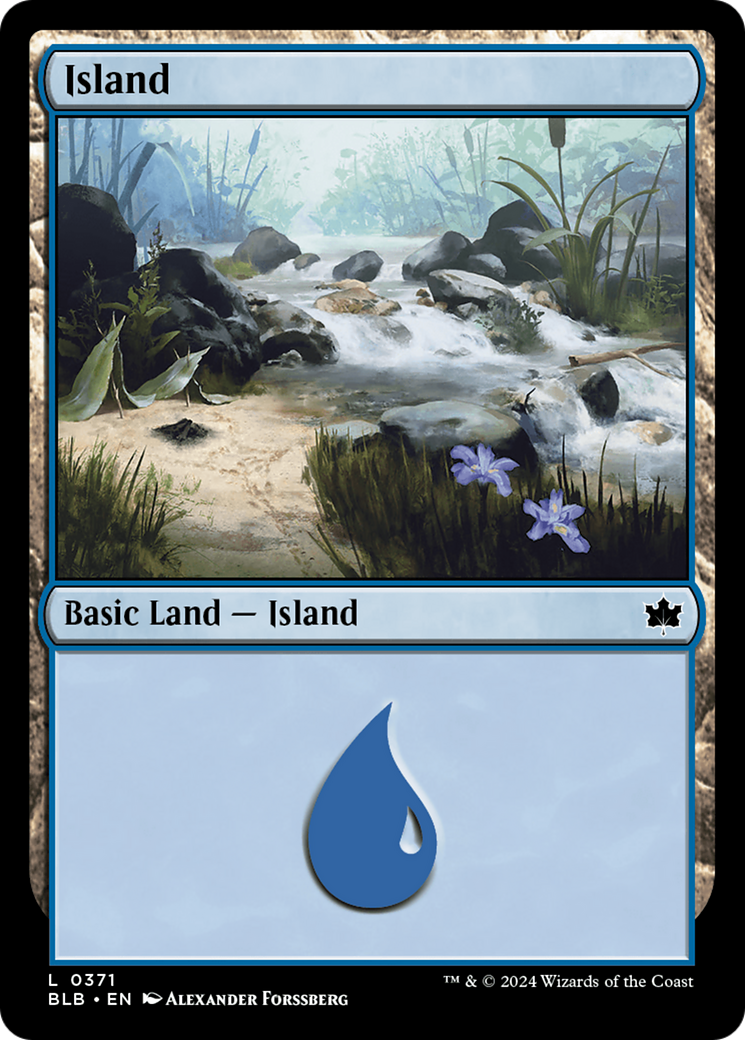 Magic: The Gathering - Island - Bloomburrow