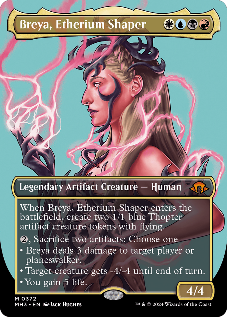 Magic: The Gathering - Breya, Etherium Shaper Foil - Modern Horizons 3