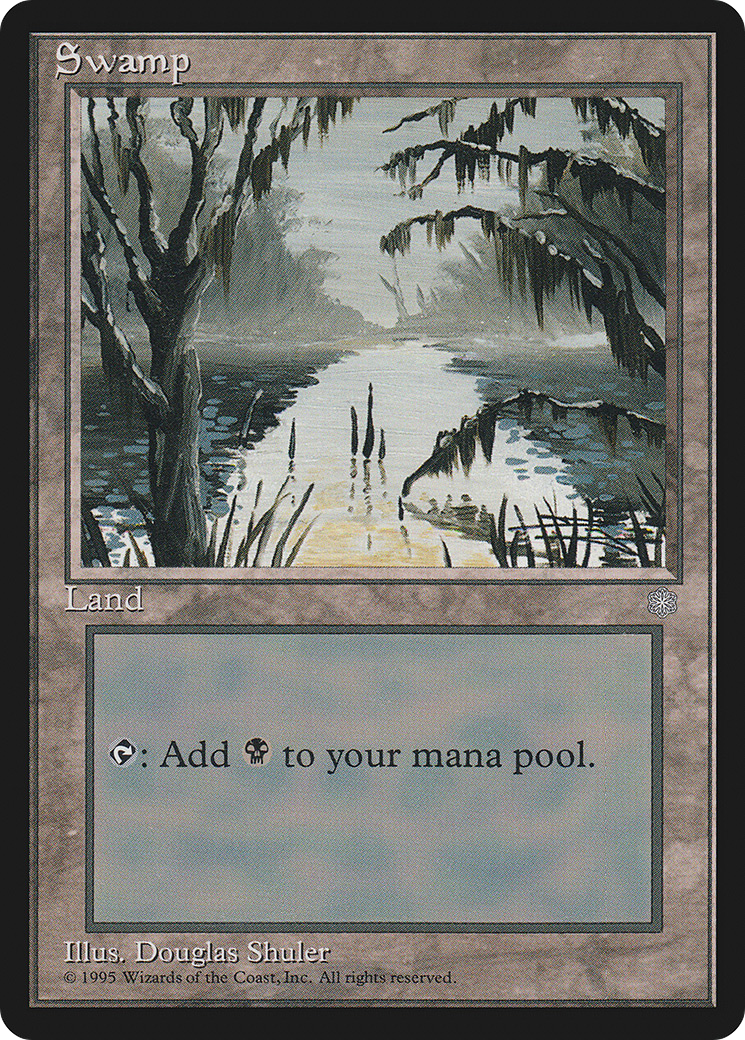 Magic: The Gathering - Swamp - Ice Age