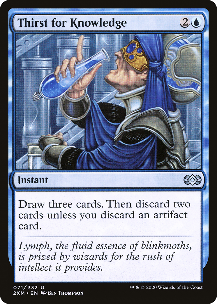 Magic: The Gathering - Thirst for Knowledge Foil - Double Masters