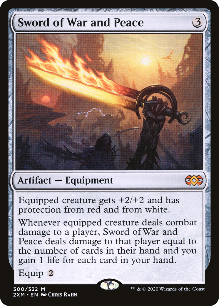 Magic: The Gathering - Sword of War and Peace Foil - Double Masters