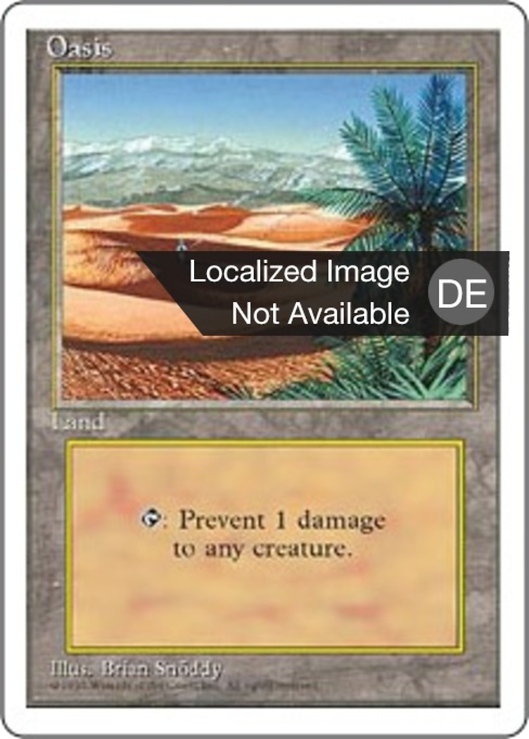 Magic: The Gathering - Oase - Fourth Edition