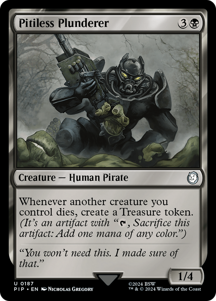 Magic: The Gathering - Pitiless Plunderer - Fallout