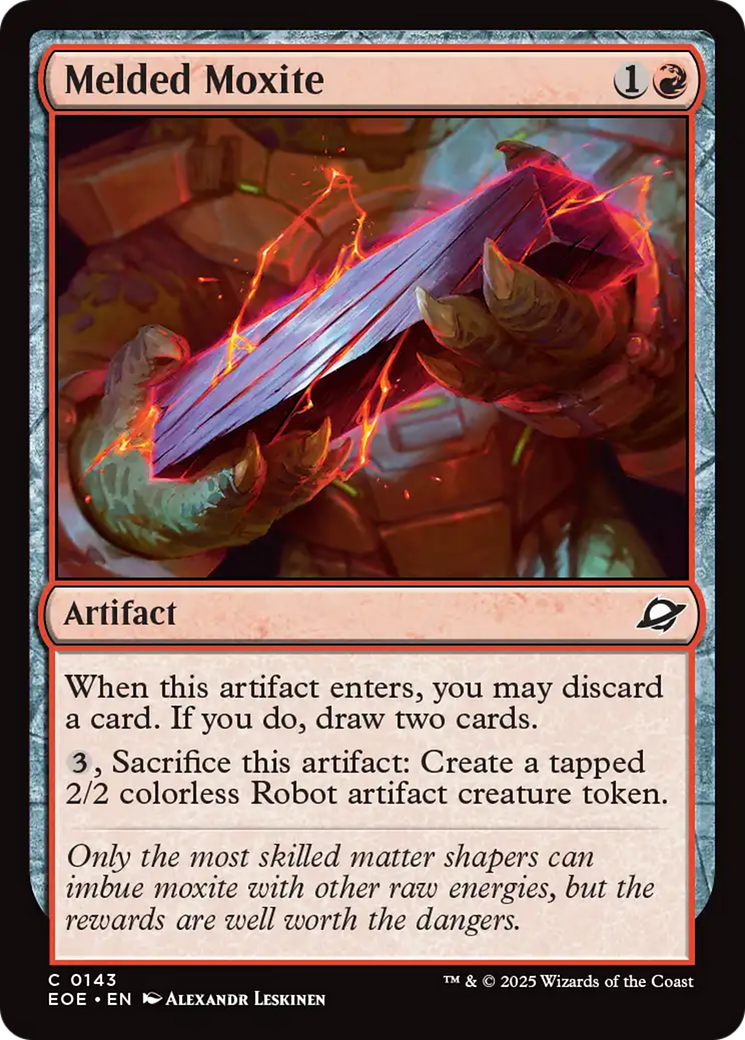 Magic: The Gathering - Melded Moxite Foil - Edge of Eternities