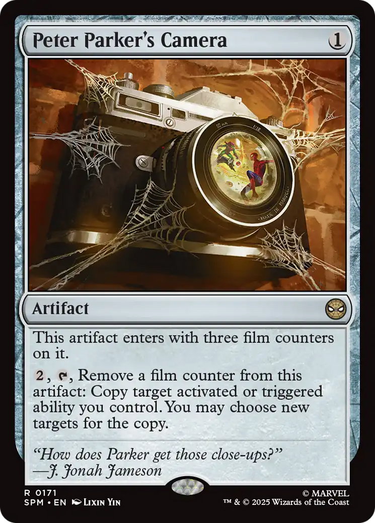 Magic: The Gathering - Peter Parker's Camera - Marvel's Spider-Man