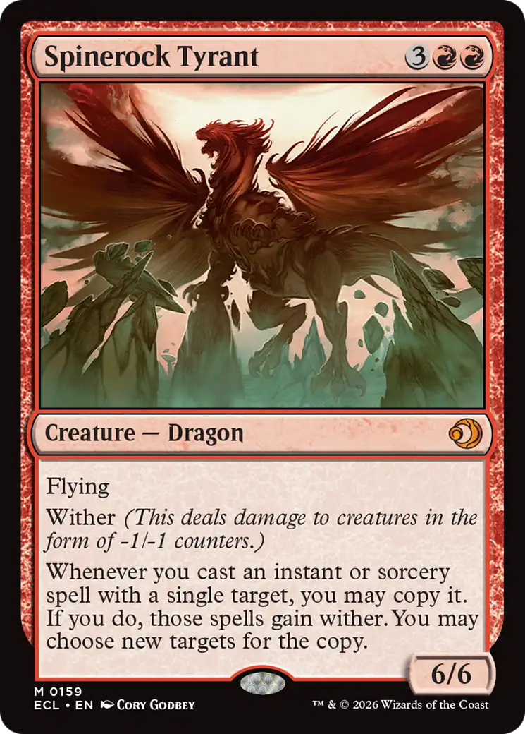 Magic: The Gathering - Spinerock Tyrant - Lorwyn Eclipsed