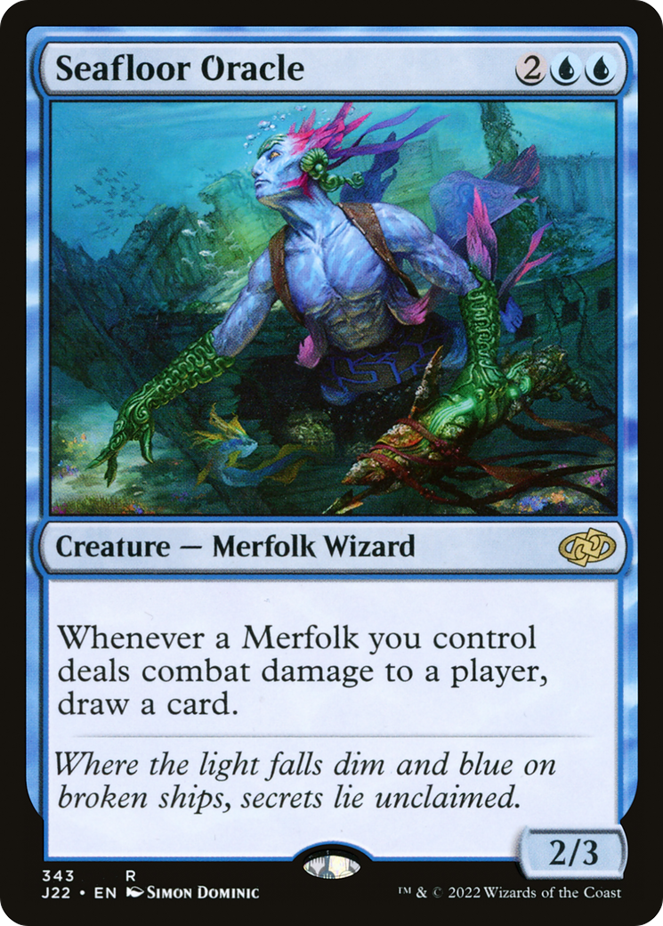 Magic: The Gathering - Seafloor Oracle - Jumpstart 2022
