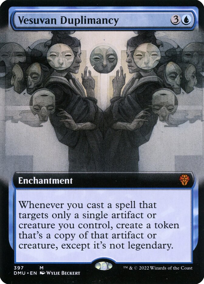 Vesuvan Duplimancy (EN) - Extended Art Foil