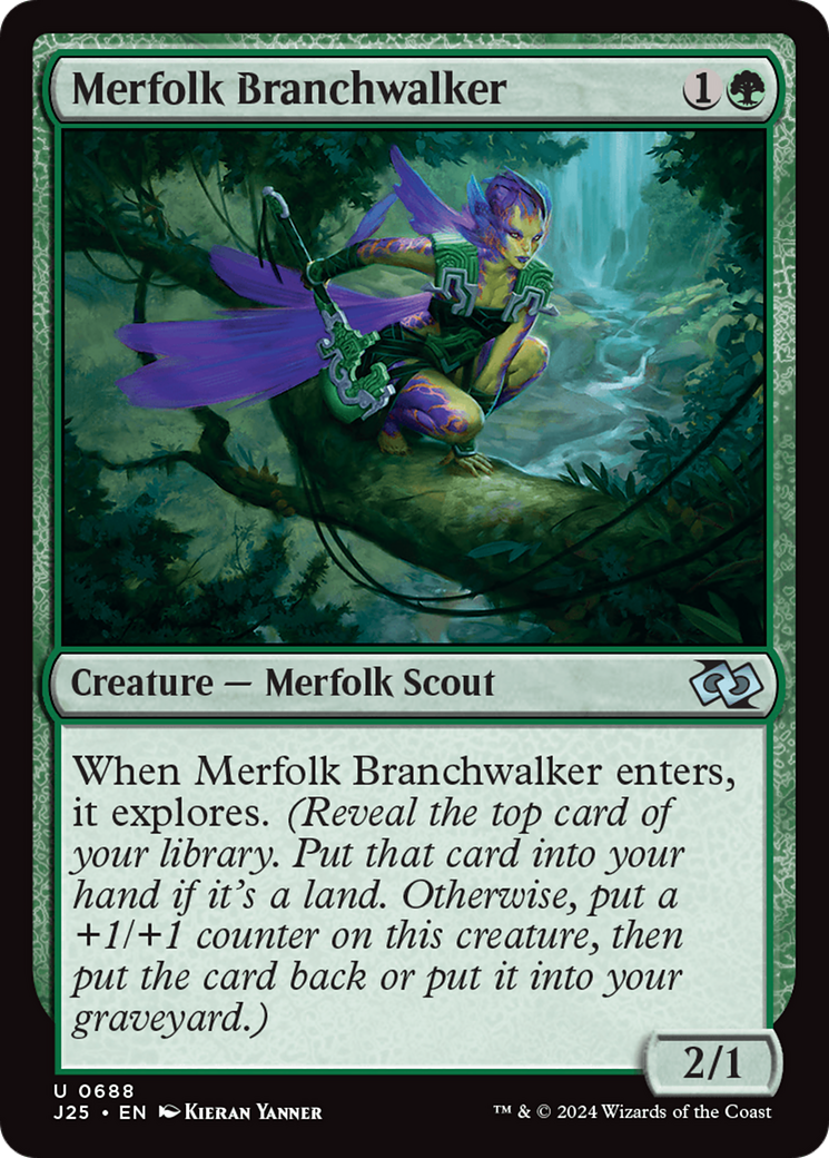 Magic: The Gathering - Merfolk Branchwalker - Foundations Jumpstart