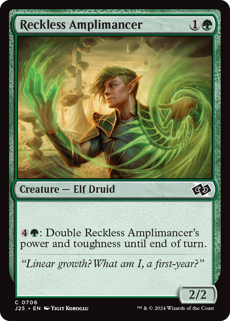 Magic: The Gathering - Reckless Amplimancer - Foundations Jumpstart