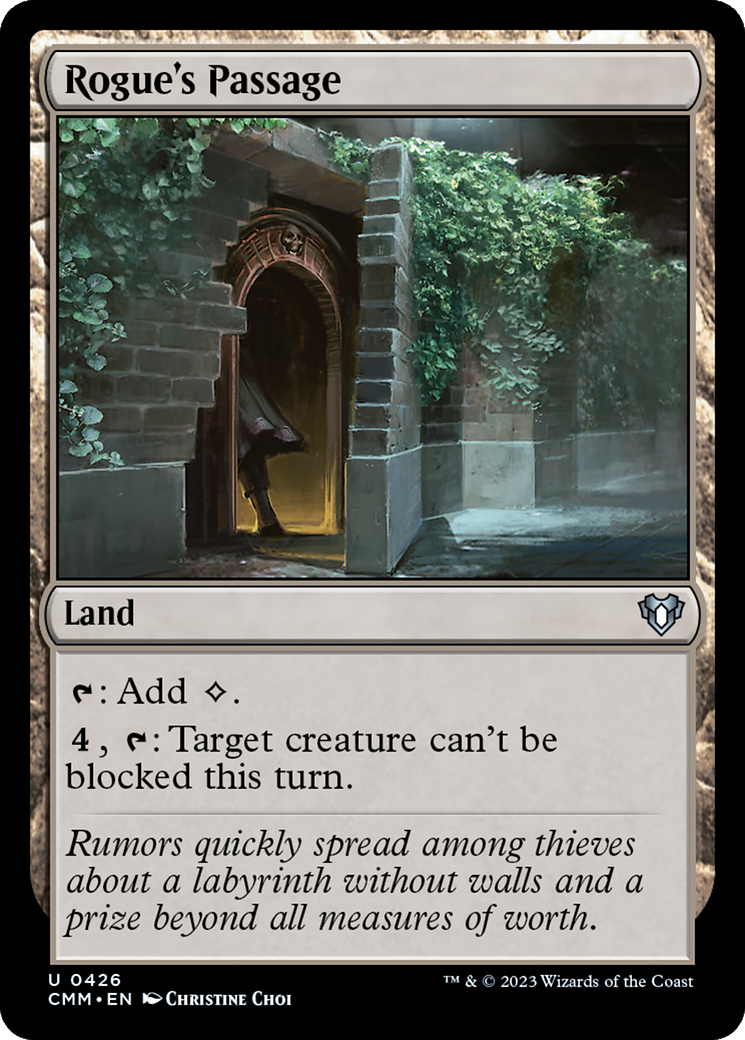 Magic: The Gathering - Rogue's Passage Foil - Commander Masters