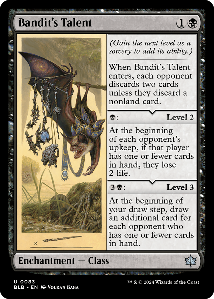 Magic: The Gathering - Bandit's Talent Foil - Bloomburrow