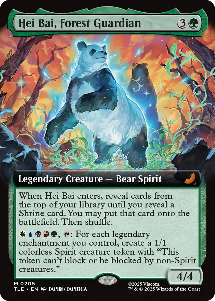 Magic: The Gathering - Hei Bai, Forest Guardian - Avatar: The Last Airbender Eternal