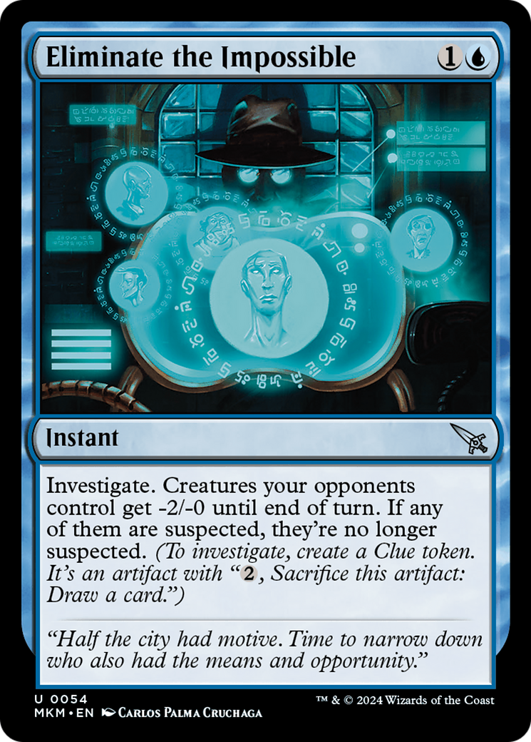 Magic: The Gathering - Eliminate the Impossible Foil - Murders at Karlov Manor