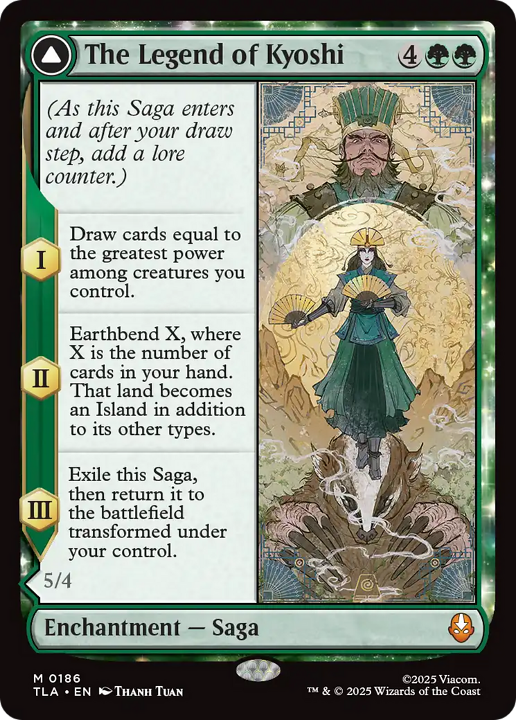Magic: The Gathering - The Legend of Kyoshi // Avatar Kyoshi Foil - Avatar: The Last Airbender