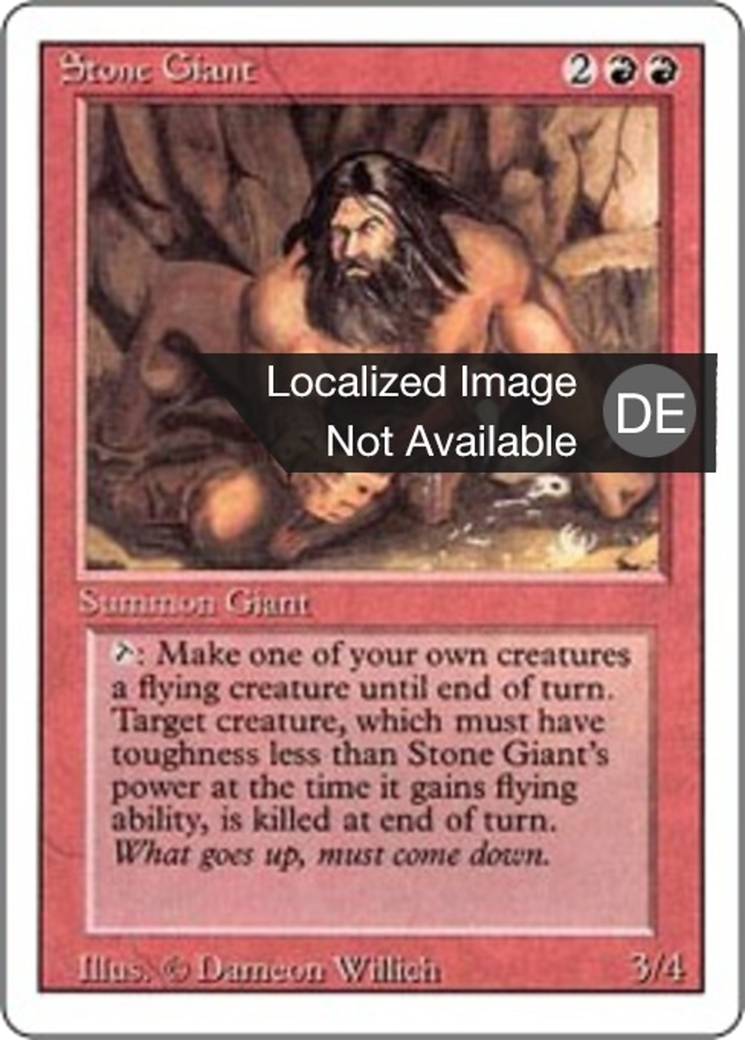Magic: The Gathering - Steinriese - Revised Edition