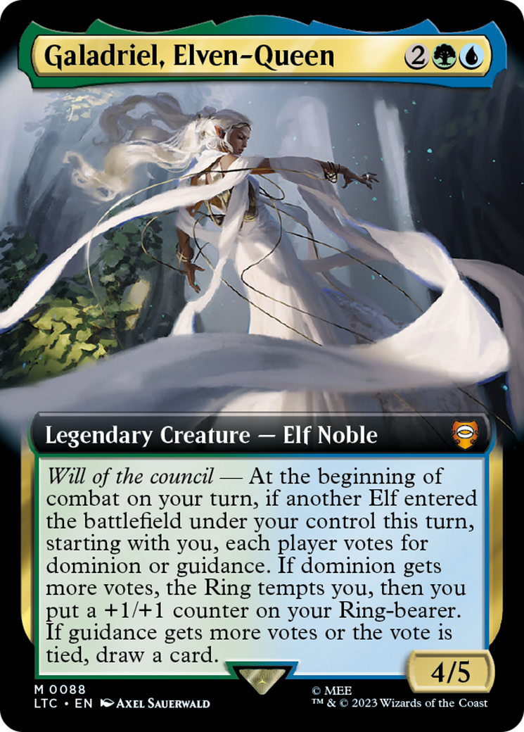 Magic: The Gathering - Galadriel, Elven-Queen Foil - Tales of Middle-earth Commander