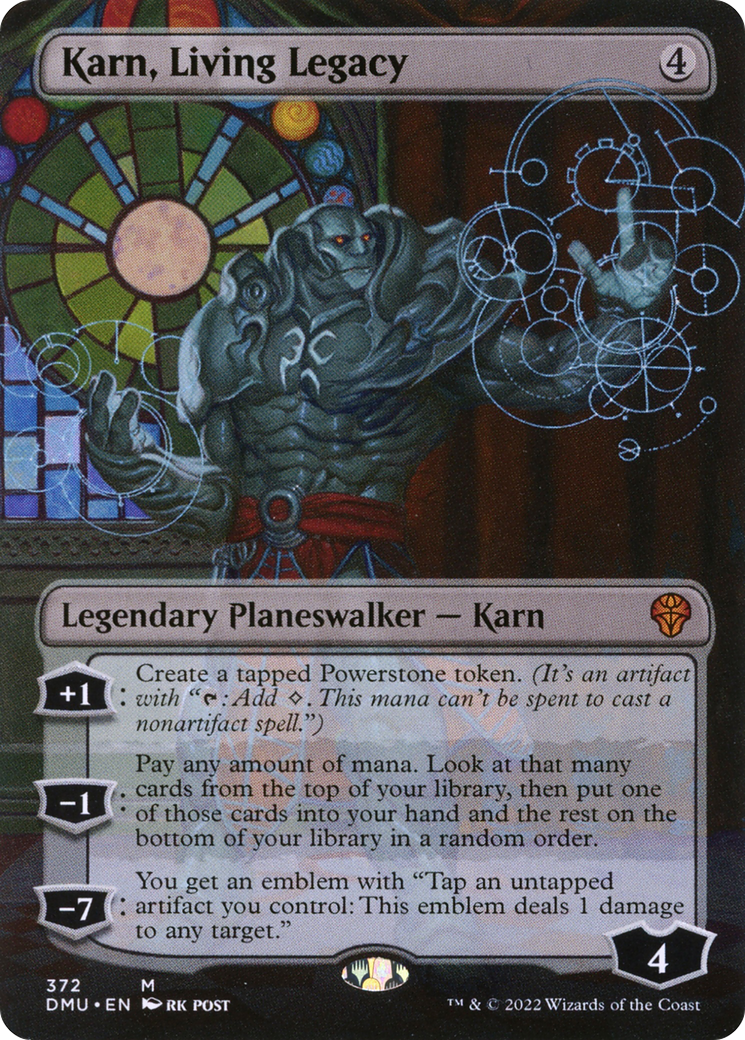 Magic: The Gathering - Karn, Living Legacy Foil - Dominaria United