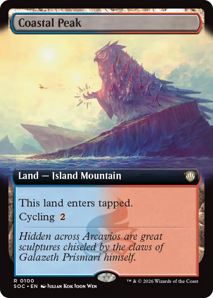 Magic: The Gathering - Coastal Peak - Secrets of Strixhaven Commander