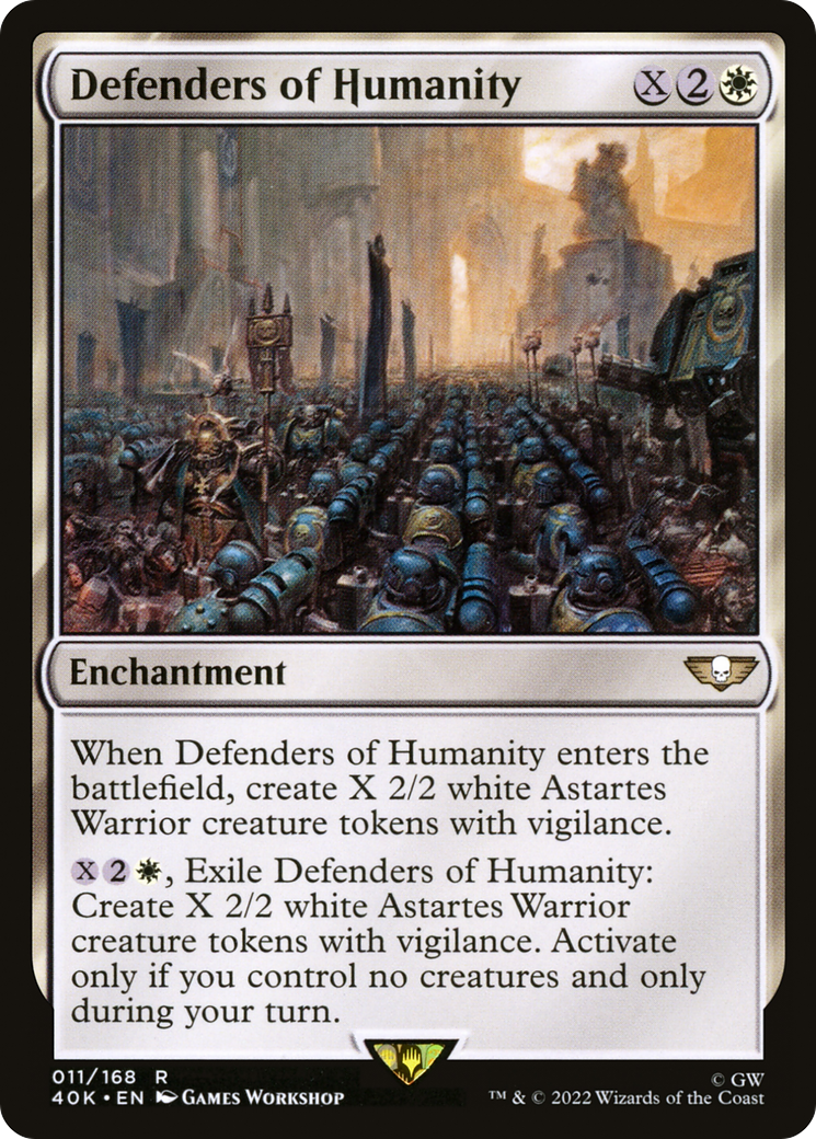Magic: The Gathering - Defenders of Humanity - Warhammer 40000 Commander