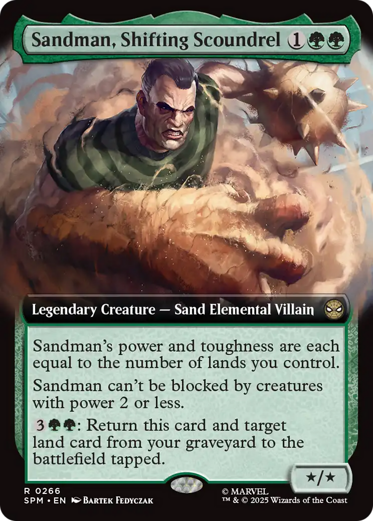 Magic: The Gathering - Sandman, Shifting Scoundrel - Marvel's Spider-Man