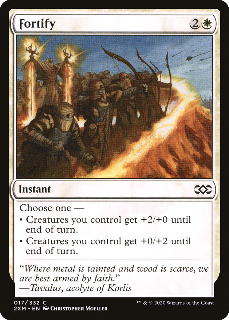 Magic: The Gathering - Fortify Foil - Double Masters