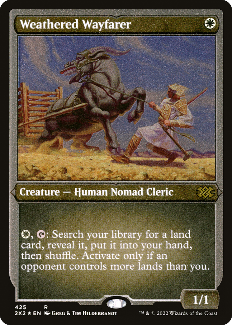 Magic: The Gathering - Weathered Wayfarer Foil - Double Masters 2022