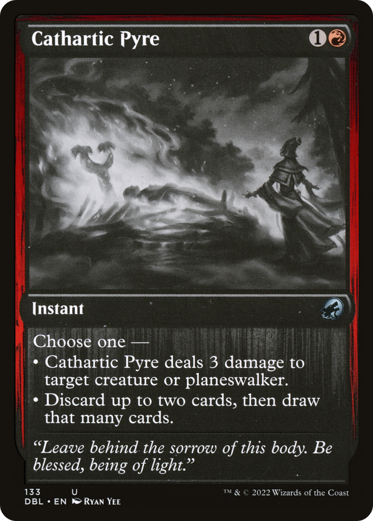 Magic: The Gathering - Cathartic Pyre Foil - Innistrad: Double Feature
