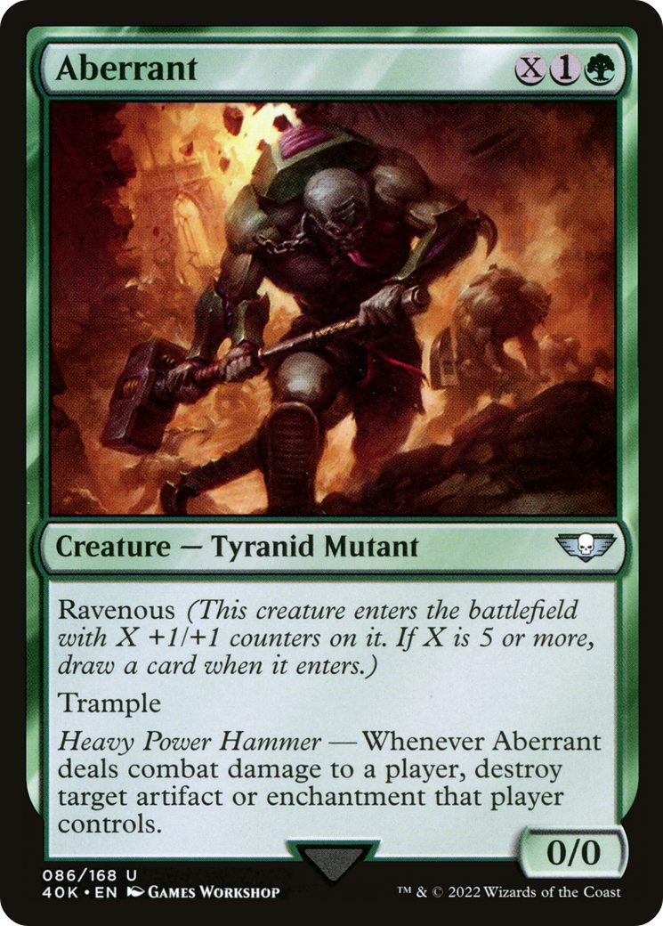 Magic: The Gathering - Aberrant - Warhammer 40000 Commander