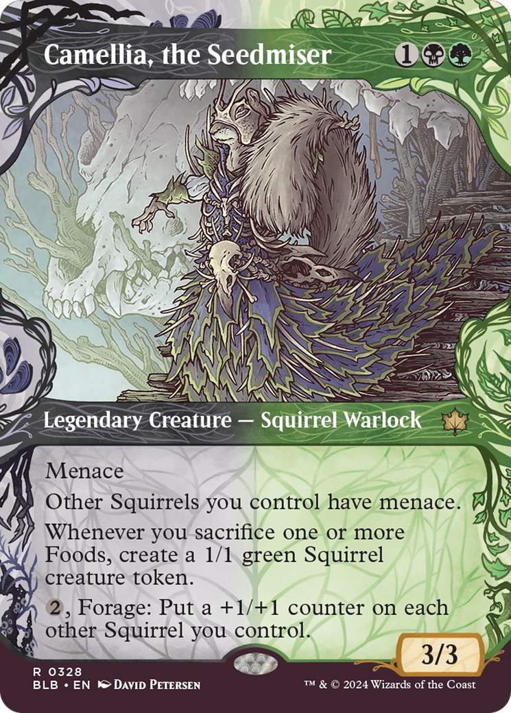 Magic: The Gathering - Camellia, the Seedmiser Foil - Bloomburrow