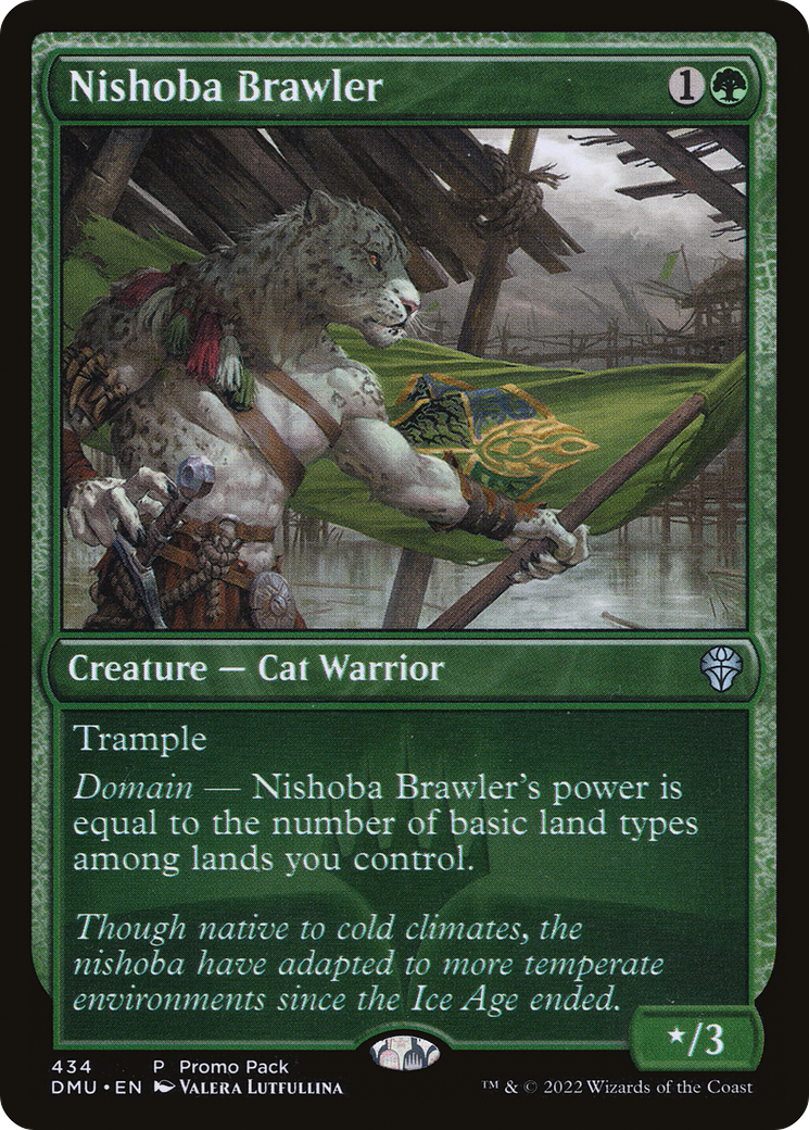 Magic: The Gathering - Nishoba Brawler Foil - Dominaria United