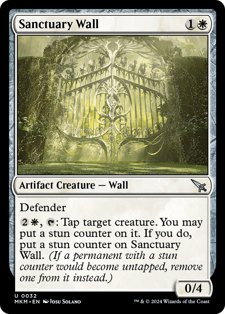 Magic: The Gathering - Sanctuary Wall Foil - Murders at Karlov Manor