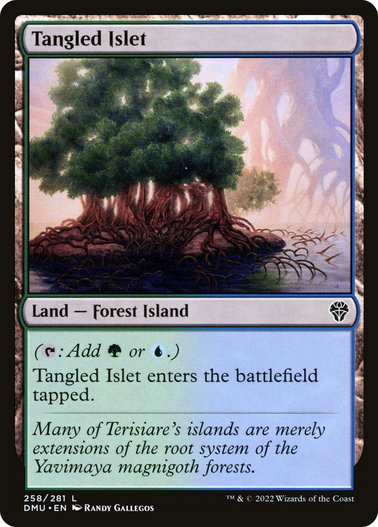 Magic: The Gathering - Tangled Islet - Dominaria United