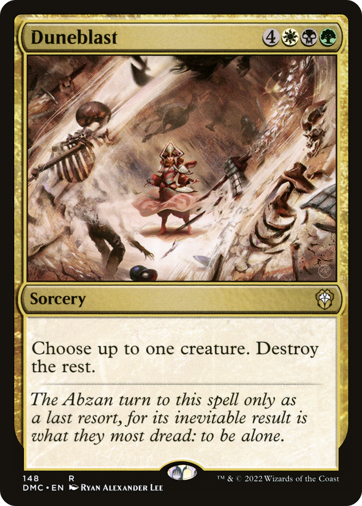 Magic: The Gathering - Duneblast - Dominaria United Commander