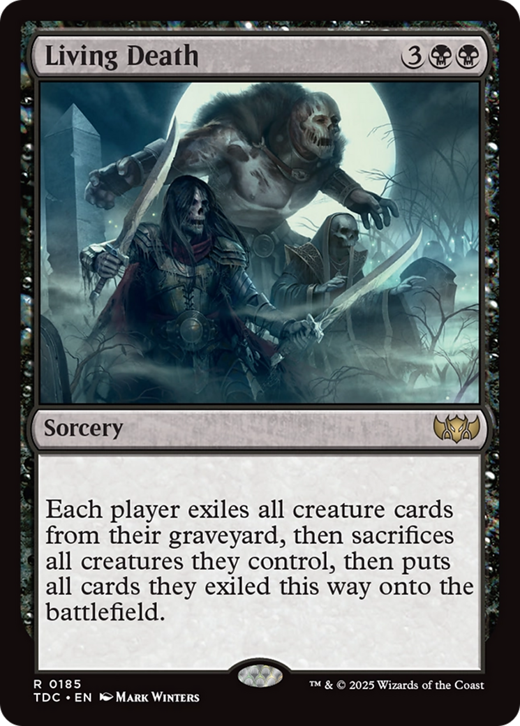 Magic: The Gathering - Living Death - Tarkir: Dragonstorm Commander