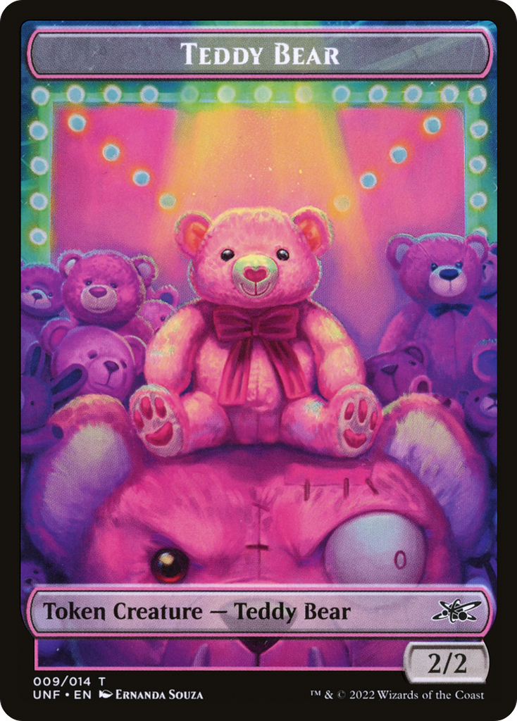 Magic: The Gathering - Teddy Bear Token - Unfinity Tokens
