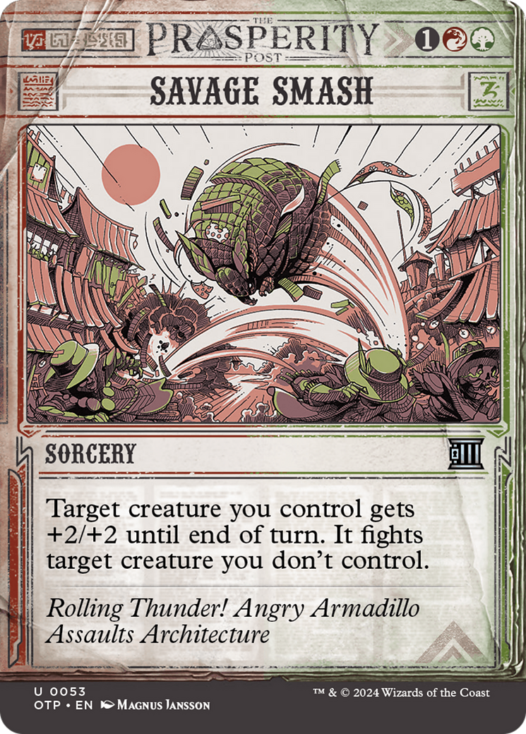Magic: The Gathering - Savage Smash - Breaking News