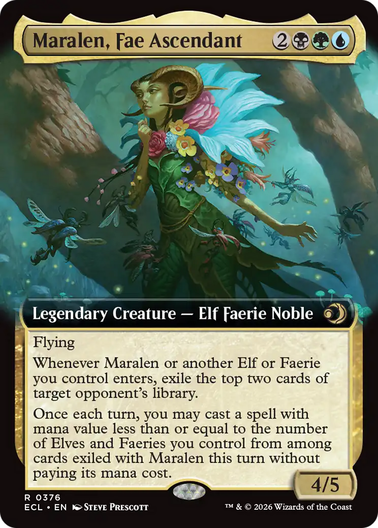 Magic: The Gathering - Maralen, Fae Ascendant Foil - Lorwyn Eclipsed