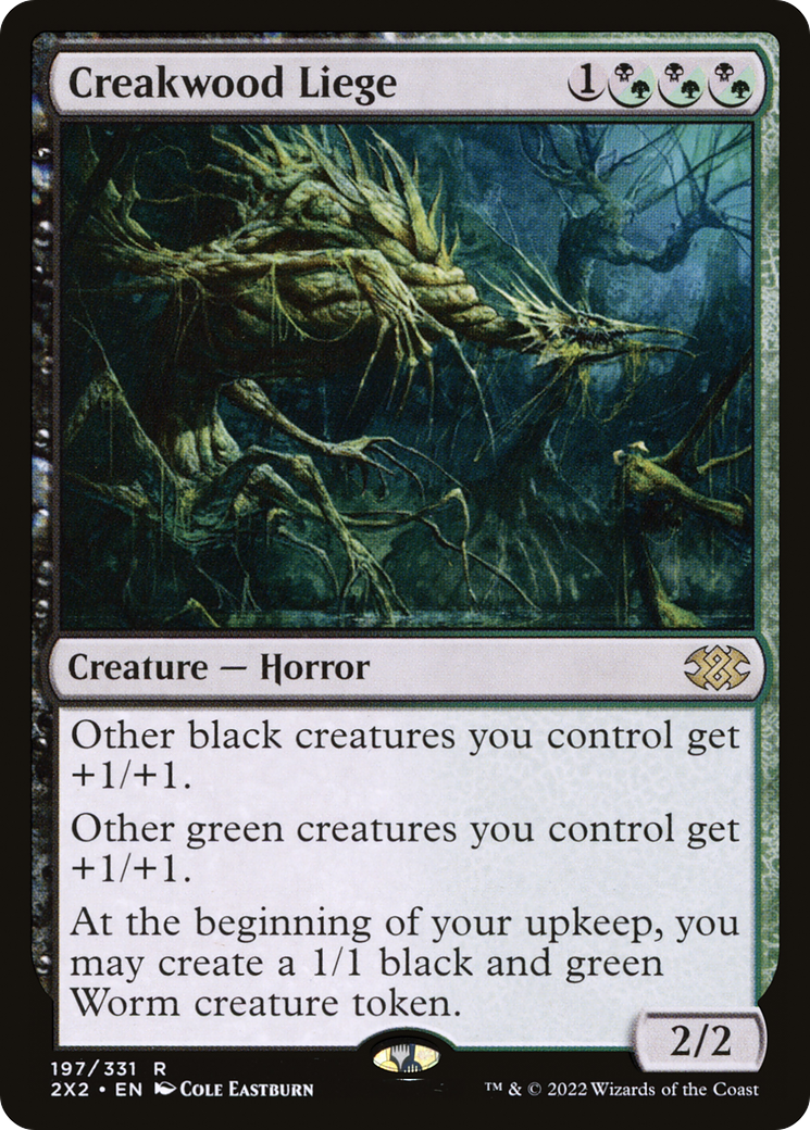 Magic: The Gathering - Creakwood Liege - Double Masters 2022
