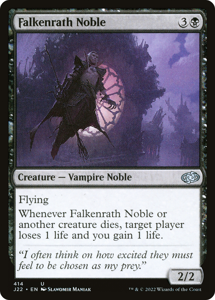 Magic: The Gathering - Falkenrath Noble - Jumpstart 2022