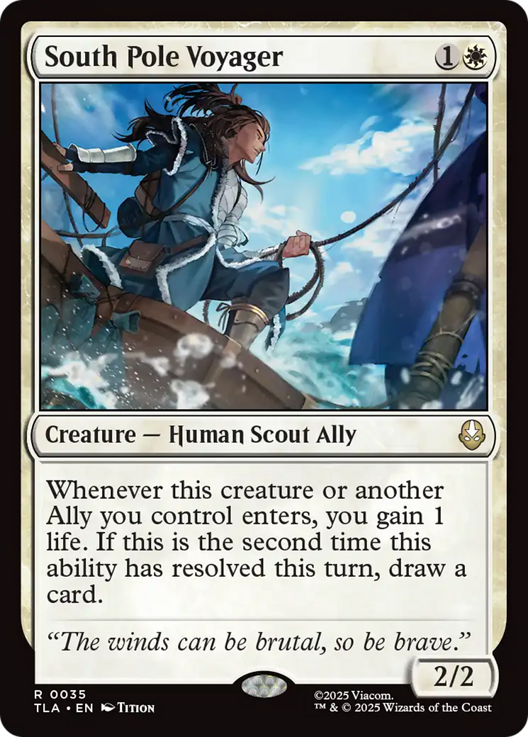 Magic: The Gathering - South Pole Voyager Foil - Avatar: The Last Airbender