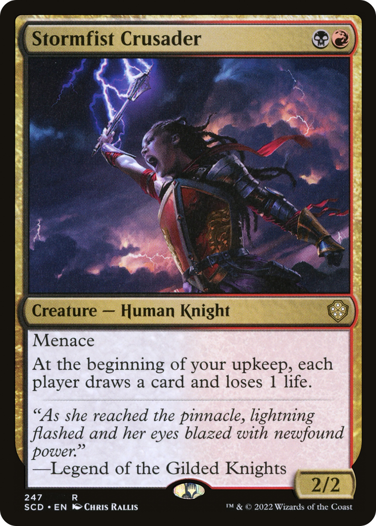 Magic: The Gathering - Stormfist Crusader - Starter Commander Decks