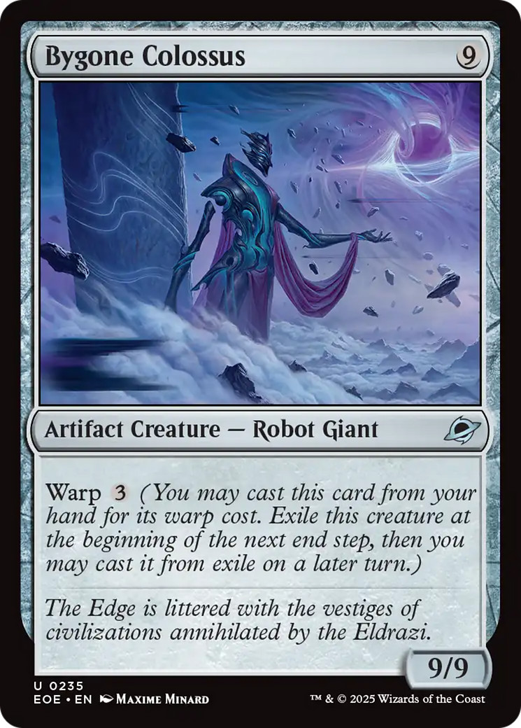 Magic: The Gathering - Bygone Colossus Foil - Edge of Eternities